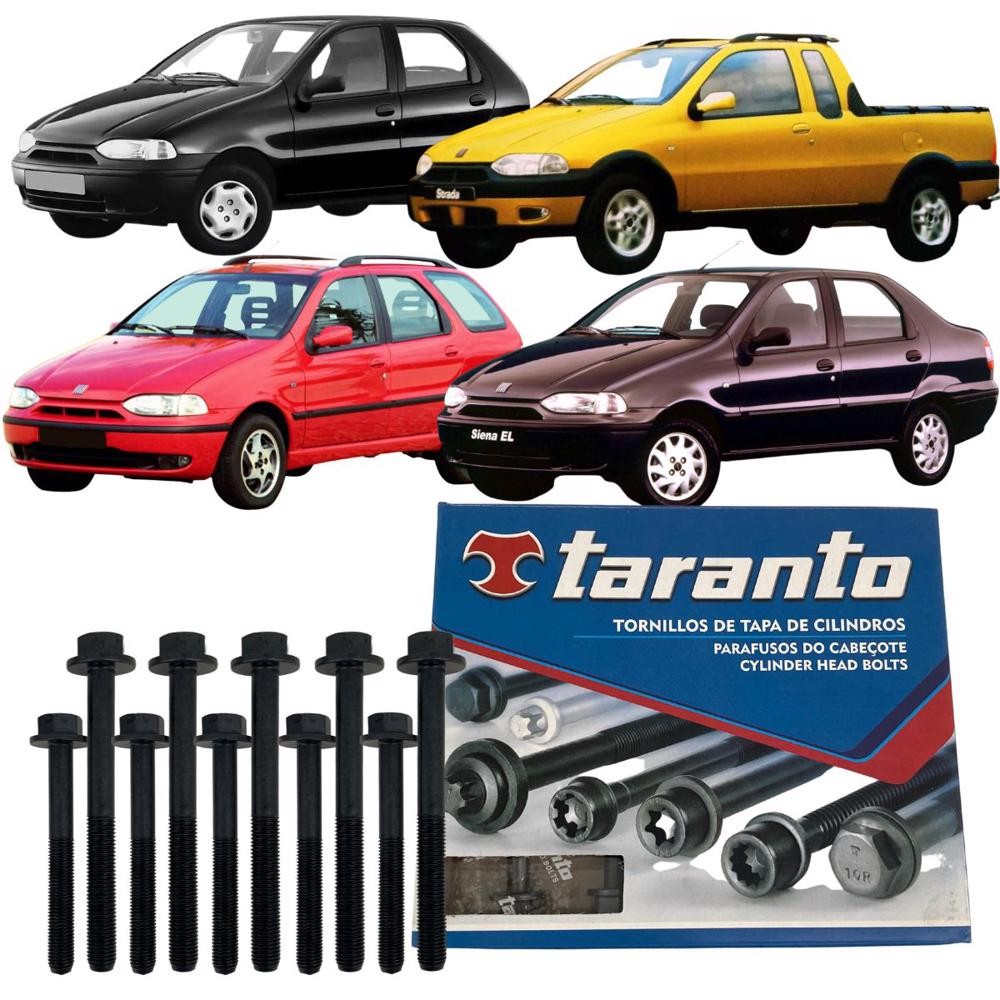 Parafusos Cabeçote Fiat Motor 1.6 8v Argentino Sevel Taranto em Oferta na Shopee