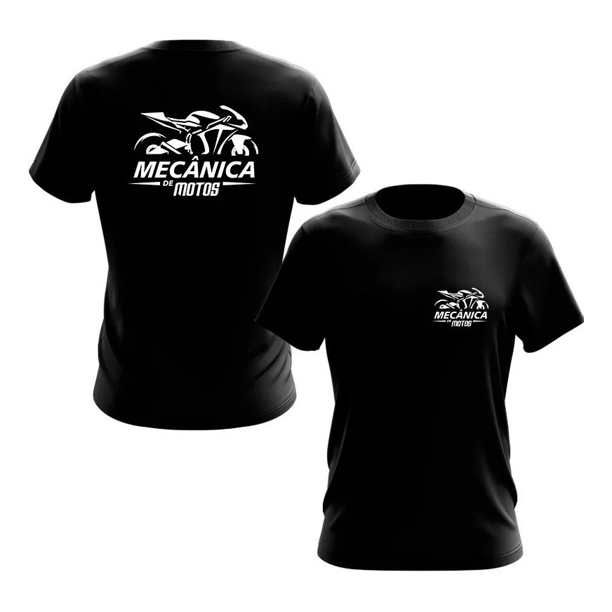 camisa Camiseta Moto Mecânica Oficina De Moto Trabalho Serviço Camisa Promoção