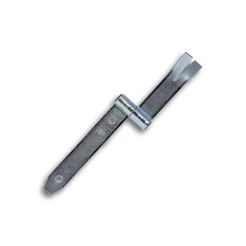 Kit com 6 Dobradica De Portao Para Chumbar Zincada 8" (20cm) Loth