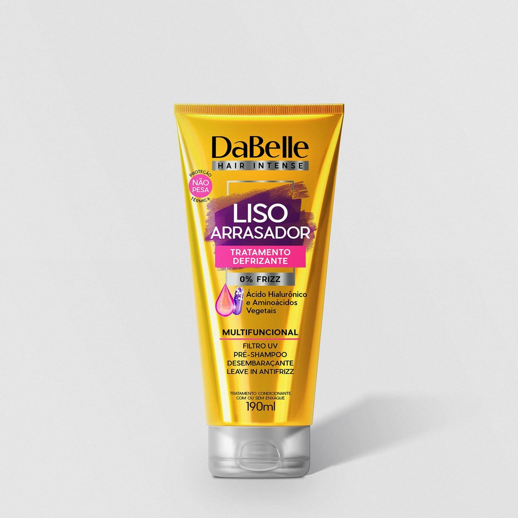 DaBelle Hair Liso Arrasador - Tratamento Defrizante 190ml - Beauty
