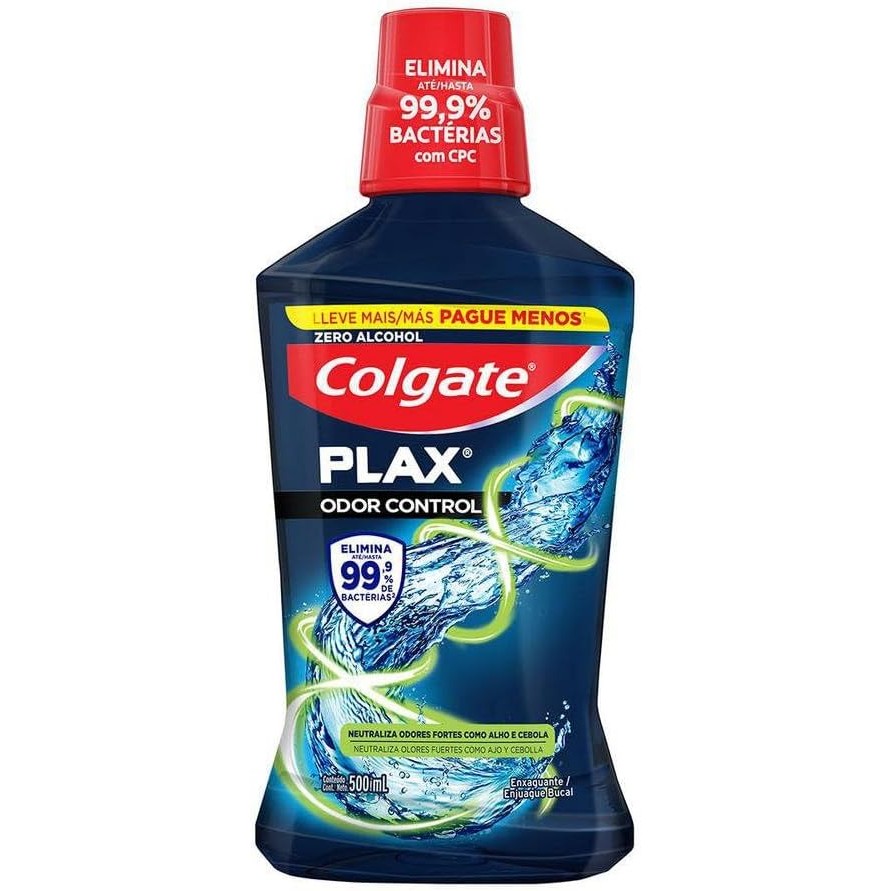Enxaguante Bucal Colgate Plax Odor Control 500ml