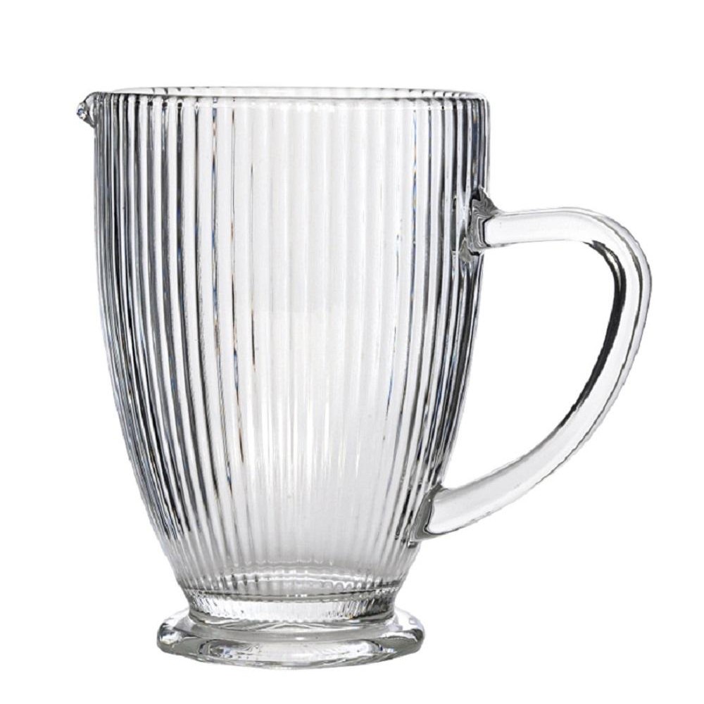 Jarra de Vidro Aprisma 1 Litro Canelada para Suco ou Água