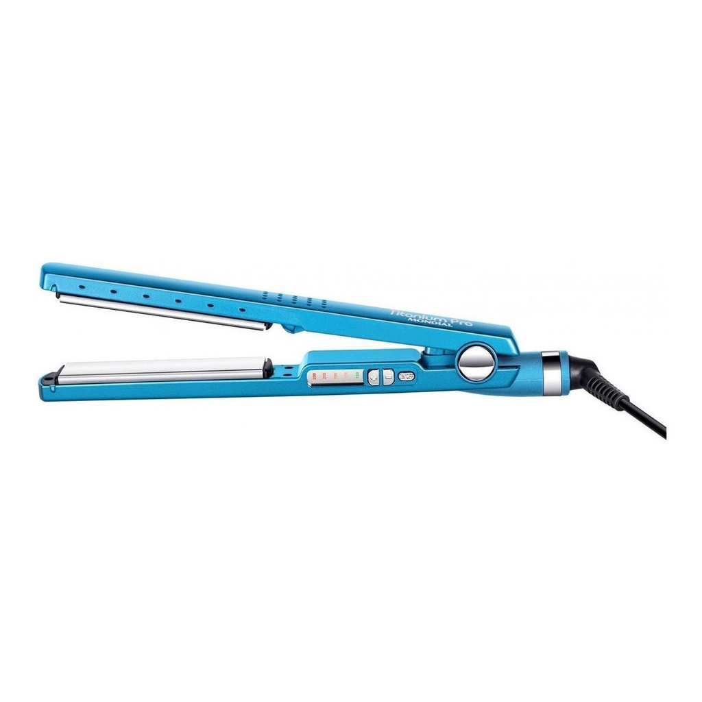 Chapinha de cabelo Mondial Titanium Pro P-28 azul - Bivolt