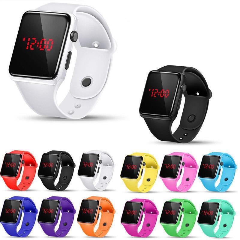 Relógio Digital Masculino À Prova D'água Para Crianças Eletrônico LED Feminino em Oferta na Shopee