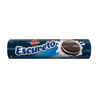 Biscoito Escureto Richester Recheado 125g