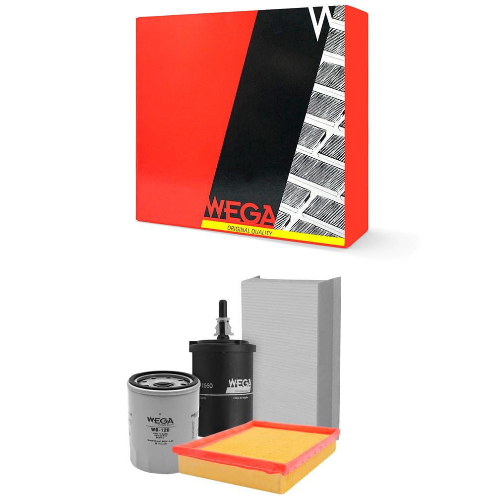 Kit Troca De Filtros Siena Strada 1.4 8v Flex 2007 A 2012 - Spare Parts and Accessories for Vehicles