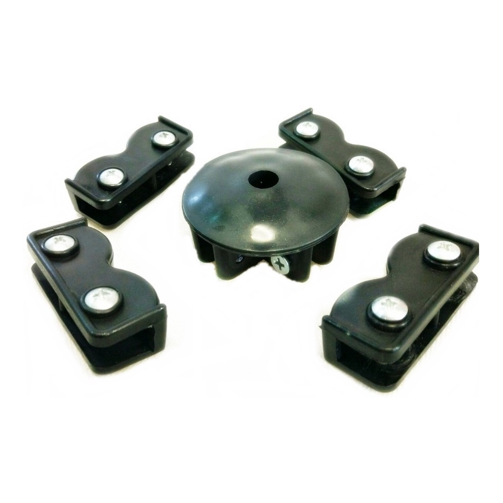 Kit Reparo teto Tendas Gazebo Sanfona 3x3 2x2 Peças Plásticas teto conserto Mor Bel Nautika Kala