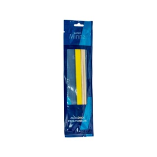 Kit Manicure Minná 2 Lixas Canario + 2 Palitos Pinho 17cm