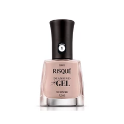 Esmalte Risqué Diamond Gel Cremoso Noz Moscada