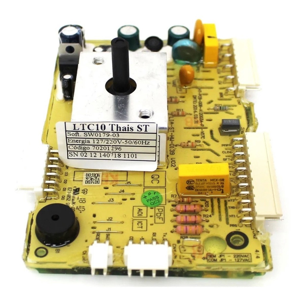 Placa Eletrônica de Potência Lavadora Electrolux LTC10 70201296 BIVOLT Original