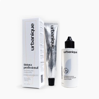 Tintura para Sobrancelhas Urbanique Profissional Sem Amonia e PPD Com Creme OXIDANTE 60ML em Oferta na Shopee