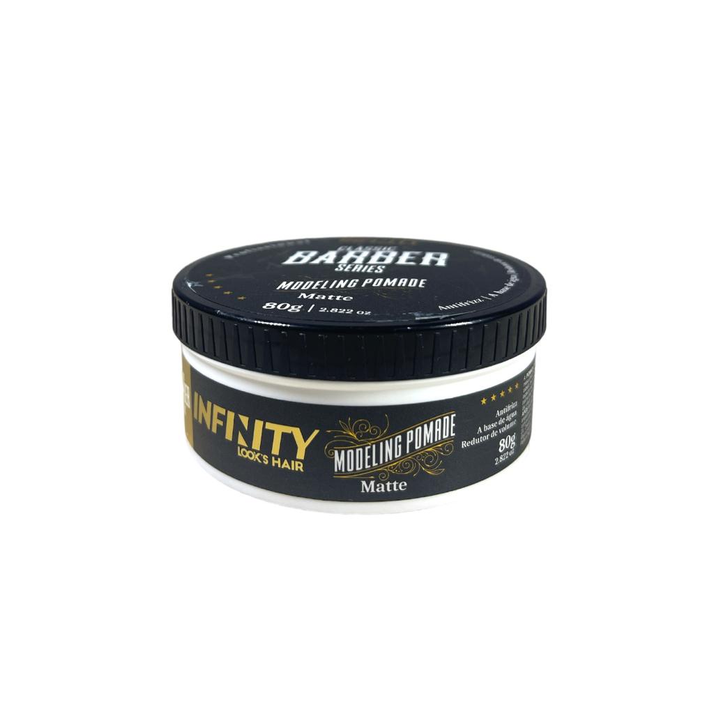 Pomada Modeladora  Infinity Looks Hair Efeito Matte 80 Gr