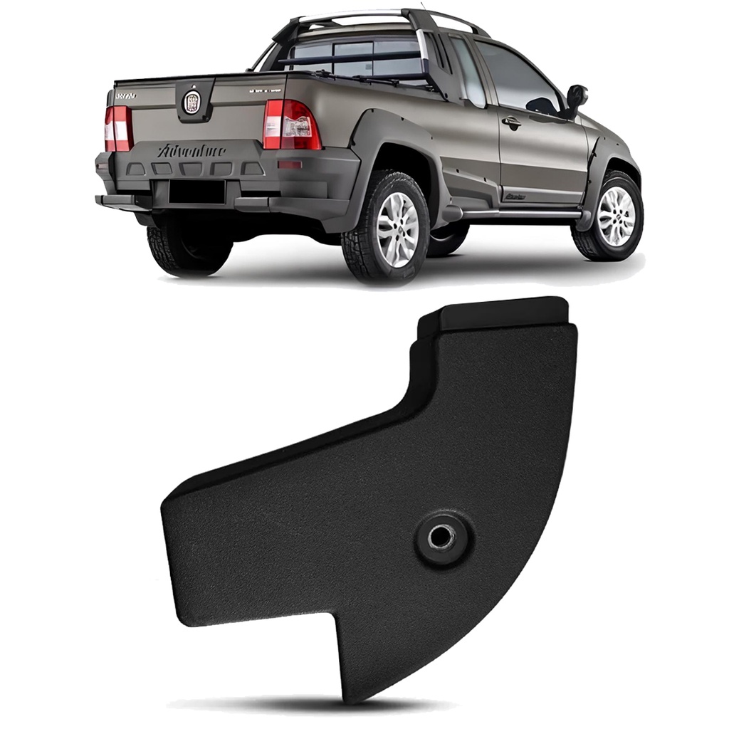 Moldura Lateral Superior Canto da Caçamba Strada Adventure Locker 2009 2010 2011 2012 2013