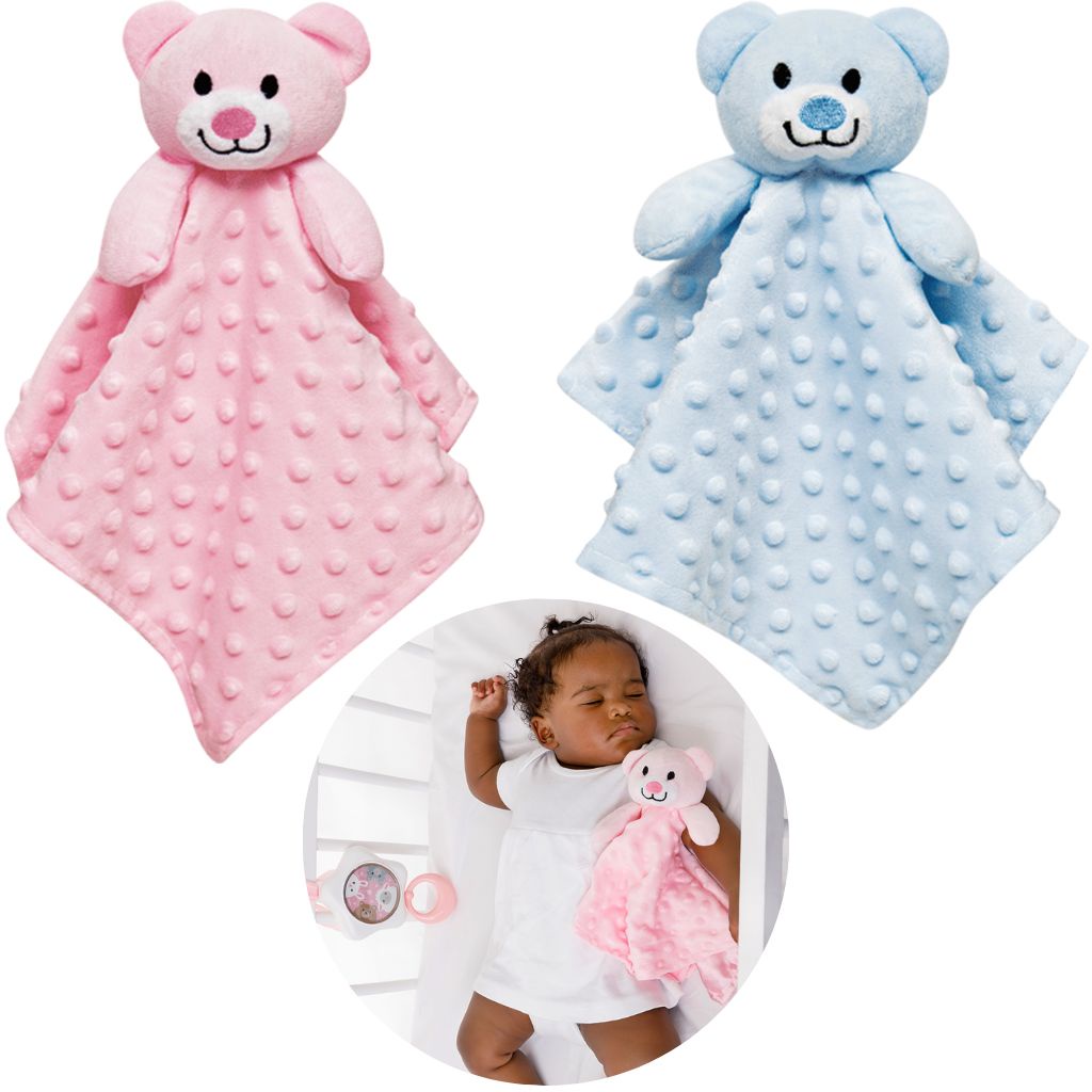 Naninha Paninho Ursinho Soninho Bebê Algodão Doce Buba em Oferta na Shopee