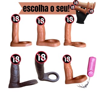 Anel Peniano Companheiro Dupla Penetracao Anal 7 Opcoes