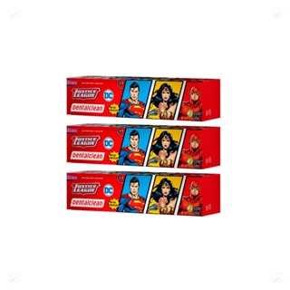 Kit 3 Creme Dental Liga da Justiça Heróis Pasta De Dente 50g em Oferta na Shopee
