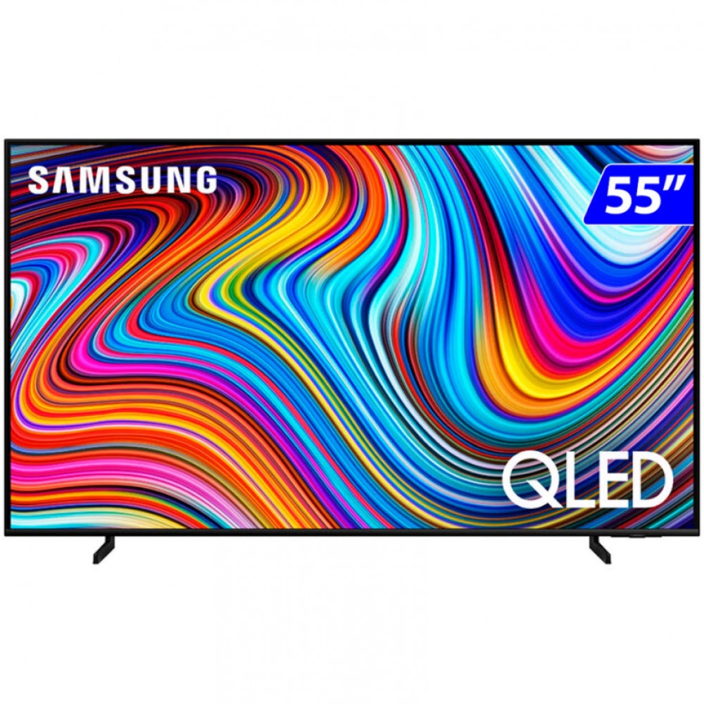 Smart TV Samsung QLED 55 Polegadas 4K WI-FI Tizen QN55Q60CAGXZD