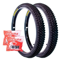 2 Pneu Pirelli 26 Scorpion Mtb Aro 26x2.0 + 2câmara 26 Kenda