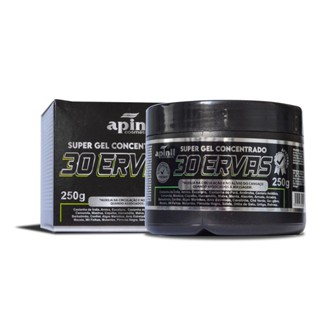 Pomada Super Gel Massageador Concentrado 30 Ervas 250 Gr Apinil