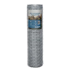 Tela Hexagonal Mangueirão (3") 50x1,00m Fio 16 1,65mm Algom