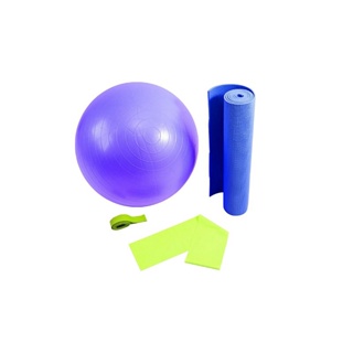 Kit yoga/pilates colorido 5001 em Oferta na Shopee