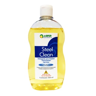Steel Clean Detergente p/ Instrumental Aço Inox 500ml ASFER em Oferta na Shopee