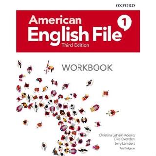 AMERICAN ENGLISH FILE 1   WORKBOOK   03 ED em Oferta na Shopee
