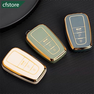 CFSTORE 2/3 Botão TPU Carro Com Chave De Remota Capa Shell Fob Para Toyota Corolla CHR C-HR RAV4 Prius Sem K1O4 em Oferta na Shopee
