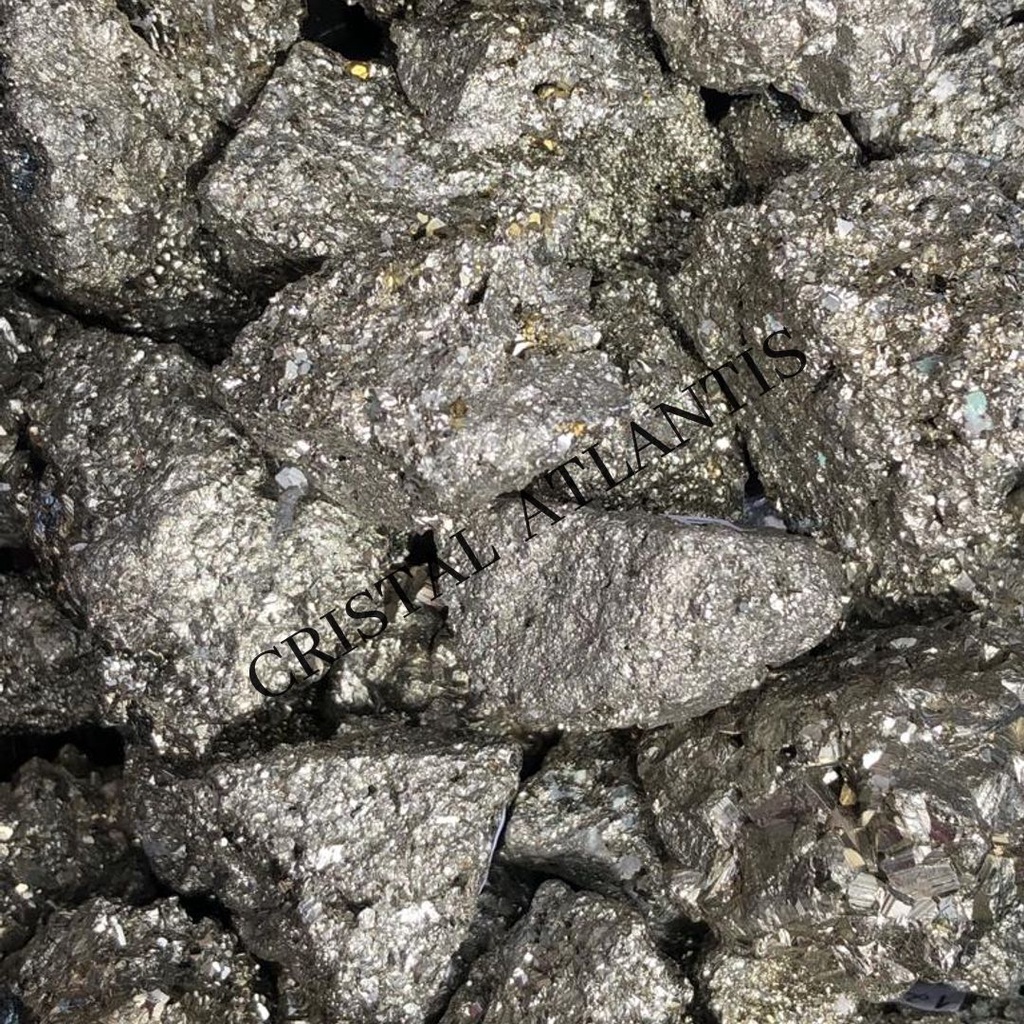 Pirita Pedra Cristal Bruta - Prosperidade e Abundância em Oferta na Shopee