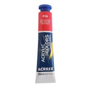 Tinta acrílica Acrilex rosa escuro 316 20ml