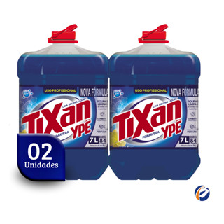 Kit 2und Lava Roupas Líquido Profissional Tixan Ypê 7L cada