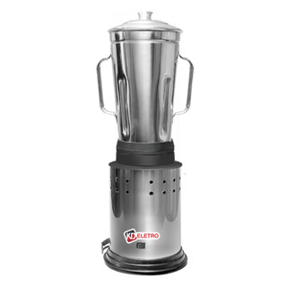 Liquidificador Industrial Baixa Rotação 4 LITROS Prata Jarra de Aço Inoxidável Bivolt Profissional em Oferta na Shopee