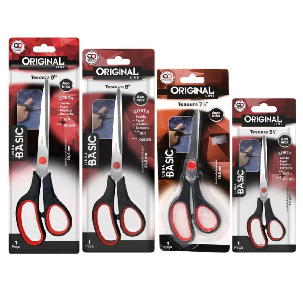 TESOURAS LINHA BASIC ORIGINAL em Oferta na Shopee