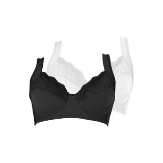 Kit com 2 Sutiãs com Aro e sem Bojo Dilady 123410