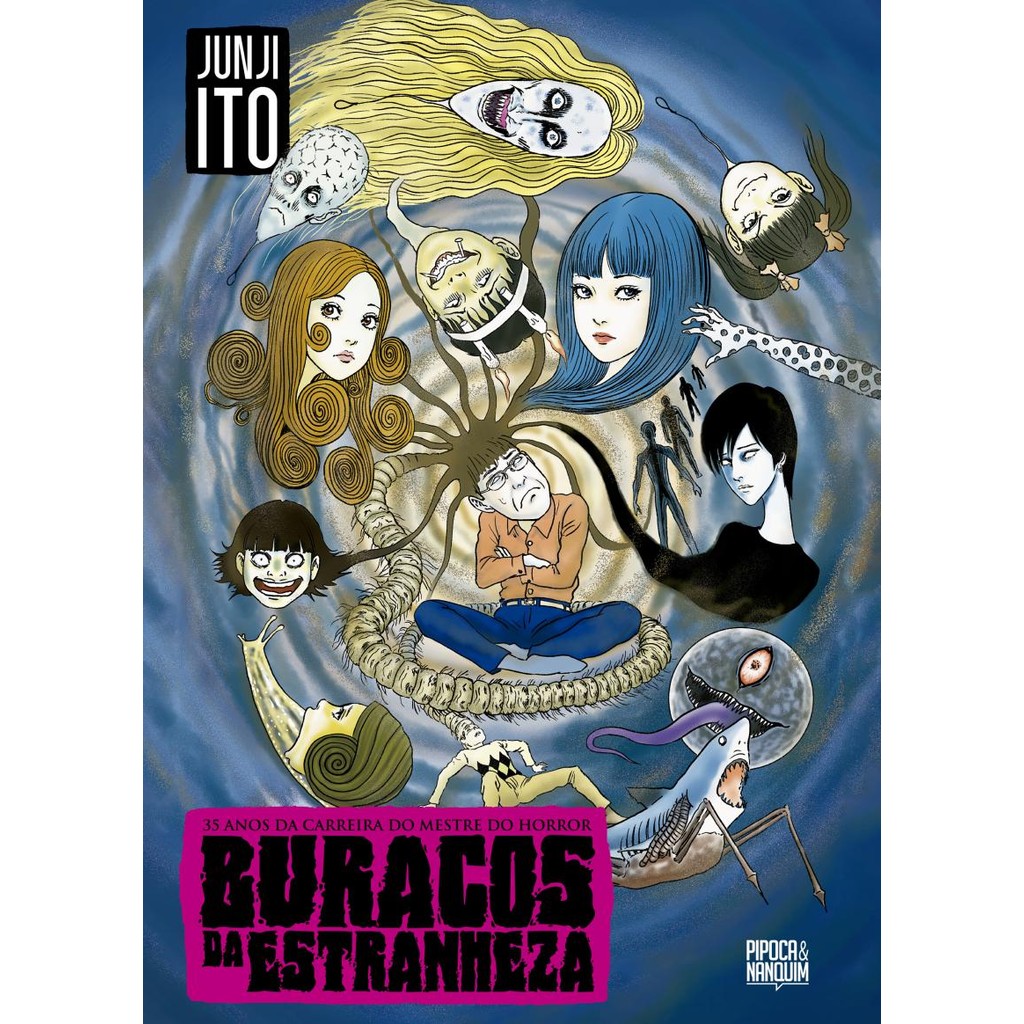 Buracos da Estranheza: 35 Anos da Carreira de Junji Ito (Autobiografia do autor)