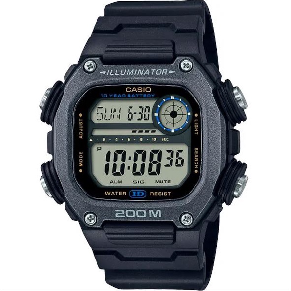 RELÓGIO CASIO MASCULINO DIGITAL QUADRADO DW- 291HX-1AVDF em Oferta na Shopee