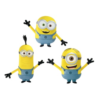 Brinquedo Boneco de Vinil Minion Articulado Sortido e unitário Bob, Stuart ou Kevin Líder - 2788 em Oferta na Shopee