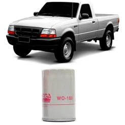 Filtro Óleo Ford Ranger 2.3 2.5 3.0 96 A 2018 Wega