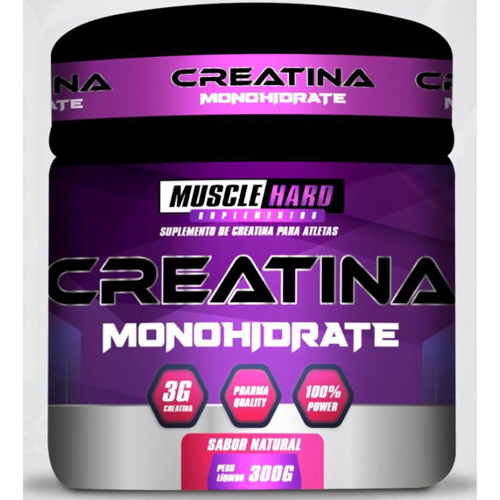 Creatina Monohidrate 300g Muscle Hard Nutrition em Oferta na Shopee