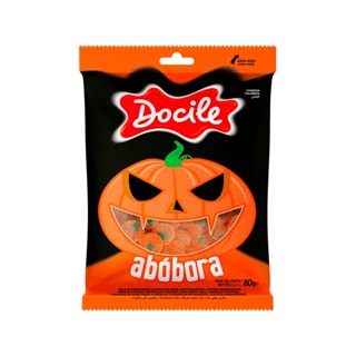 Bala Docigoma Mini Abóbora Docile 80G