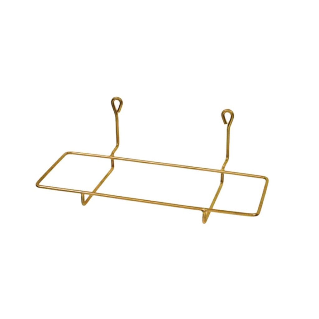Suporte Jardineira Para Vaso de Parede 35 Dourado Pendurar Plantas Pendentes Jardim Vertical Floreira De Metal Ferro
