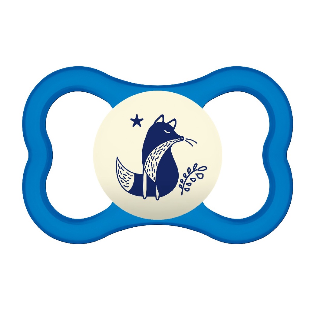 Chupeta Brilha no Escuro Air Night 6m+ Azul C/ Estojo - MAM em Oferta na Shopee