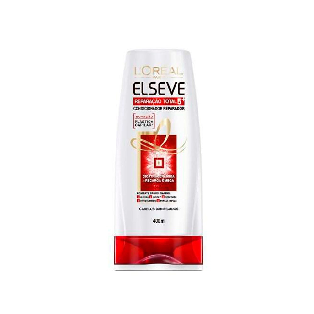 Condicionador Elseve Reparação Total 5 400ml em Oferta na Shopee