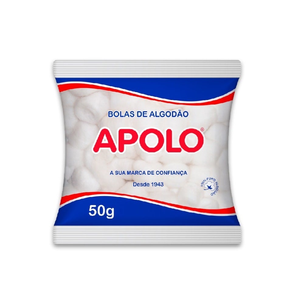 Algodão Apolo Bolas 50g - Beauty