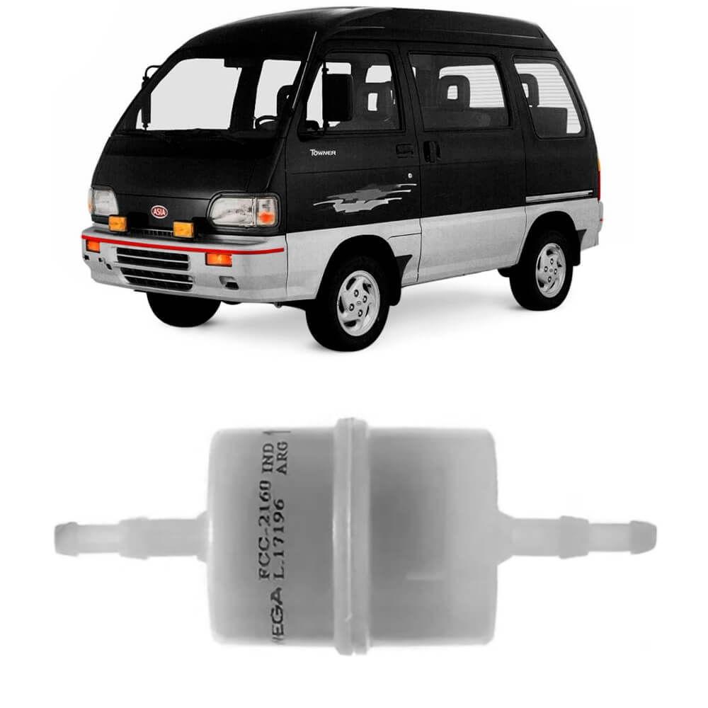 Filtro Combustivel Asia Towner 0.8 93 A 99 Wega em Oferta na Shopee