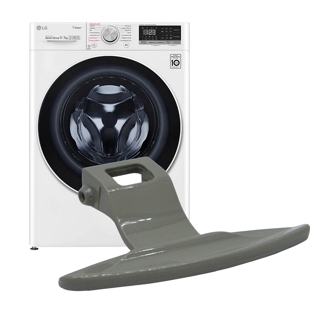 PUXADOR DA PORTA LAVA E SECA LG WD1496ADP WD1496ADPA WD9WE6 WD9WE6A 3650EN3005A
