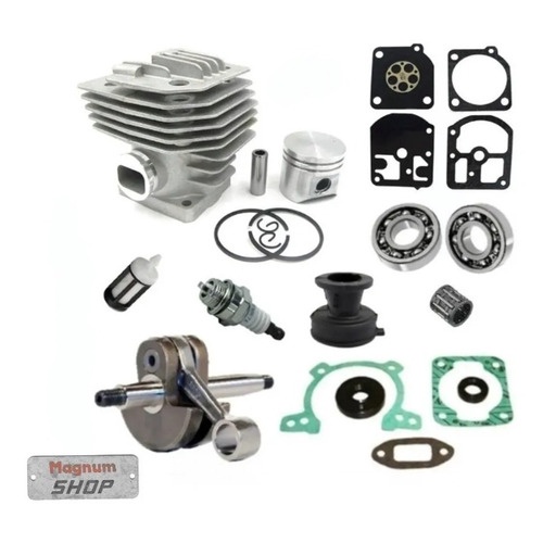 Kit Cilindro Motor Reparo Roçadeira  Fs280 Fs 280