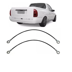 Cabo Aço Tampa Caçamba Pick up Corsa 1995 96 97 98 Até 2003