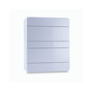 Quadro Distribuição 24 Disjuntores Din Embutir Branco Force Line