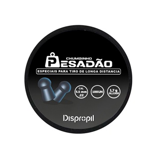 Chumbinho Pesadão 5.5mm 26.23 Grains 100un - Dispropil em Oferta na Shopee